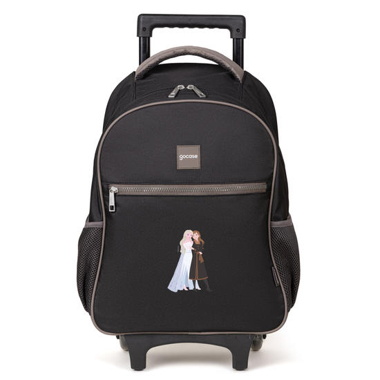 Mochila de Carrinho 2 Rodas Play - Frozem - Irmãs do Gelo