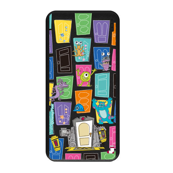 Carregador Portátil Fast Charge -  Monstros S.A. -  Portas de Armário