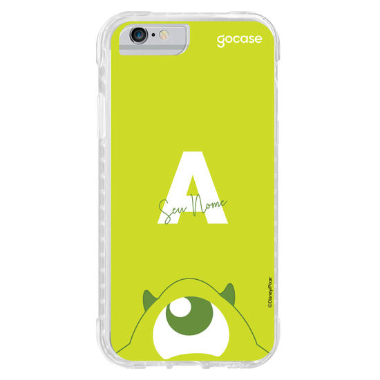 Capinha para celular Disney - Monstros S.A. - Inicial Mike