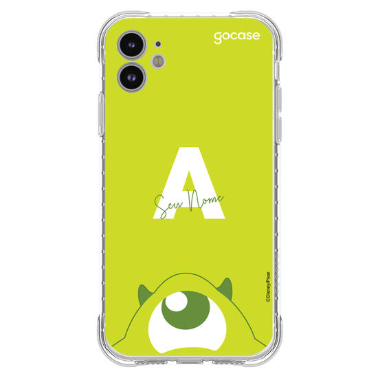 Capinha para celular Disney - Monstros S.A. - Inicial Mike