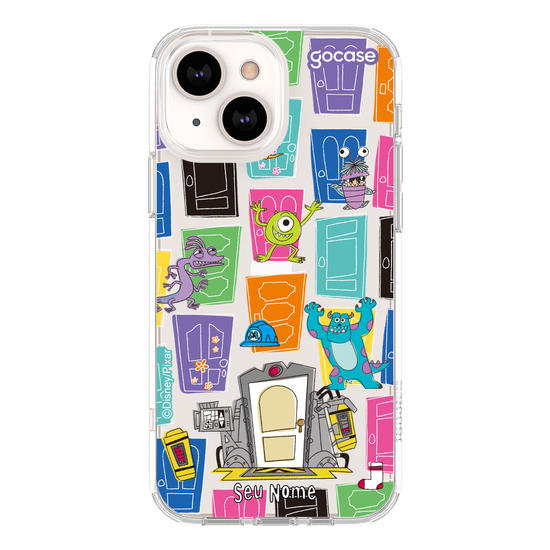 Capinha para celular Disney - Monstros S.A. - Portas de Armário