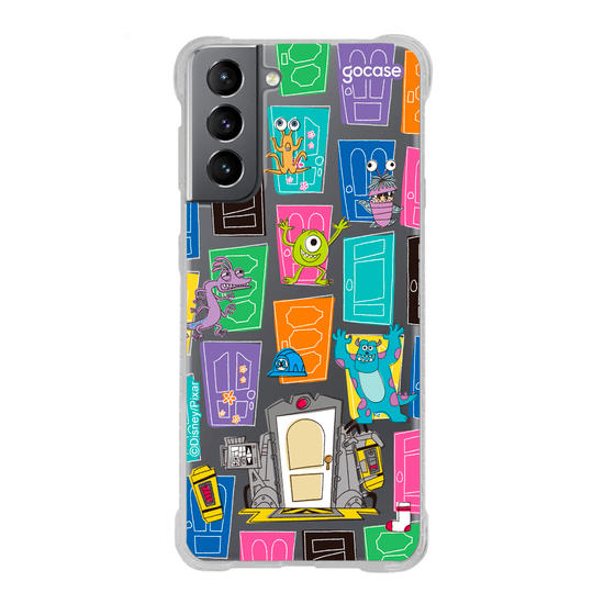 Capinha para celular Disney - Monstros S.A. - Portas de Armário