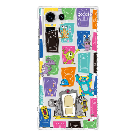 Capinha para celular Disney - Monstros S.A. - Portas de Armário