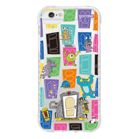 Capinha para celular Disney - Monstros S.A. - Portas de Armário