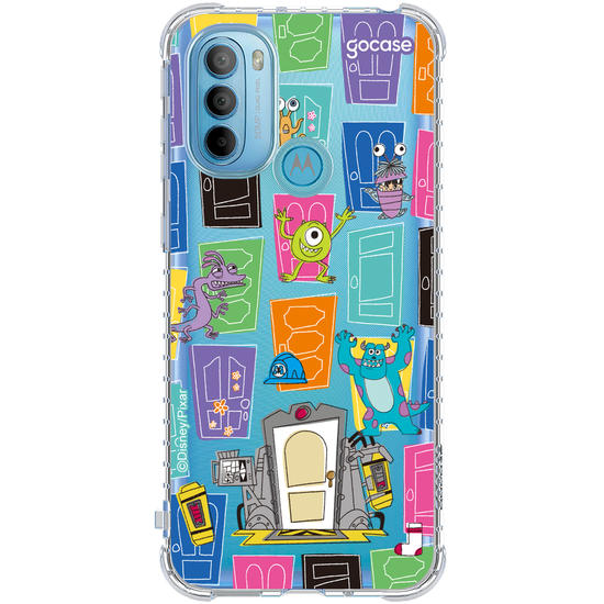 Capinha para celular Disney - Monstros S.A. - Portas de Armário
