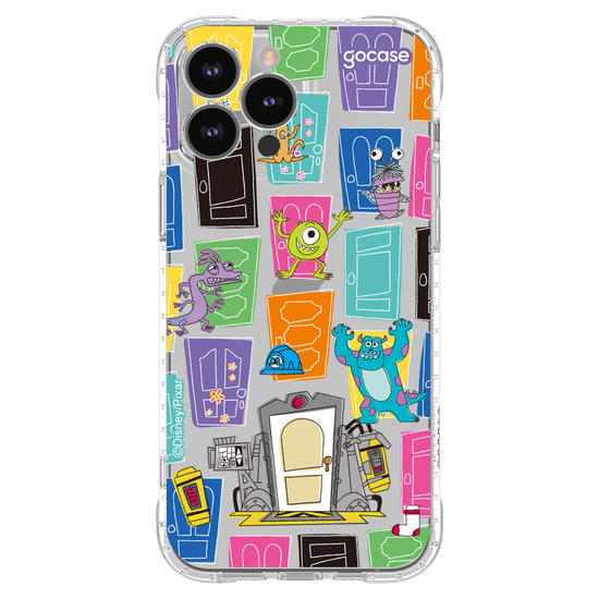 Capinha para celular Disney - Monstros S.A. - Portas de Armário