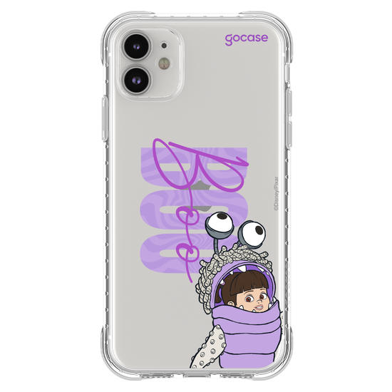 Capinha para celular Disney - Monstros S.A. - Boo Big Name