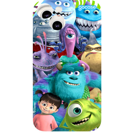 Capinha para celular  Monstros S.A. - Pattern dos Personagens