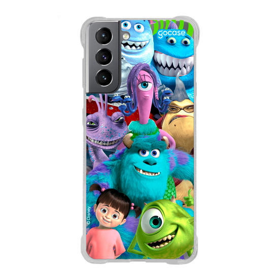Capinha para celular  Monstros S.A. - Pattern dos Personagens