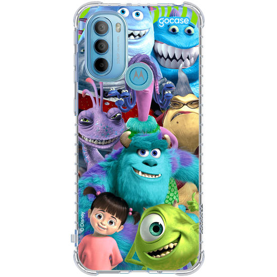 Capinha para celular  Monstros S.A. - Pattern dos Personagens