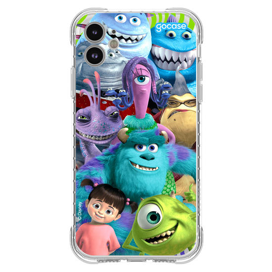 Capinha para celular  Monstros S.A. - Pattern dos Personagens