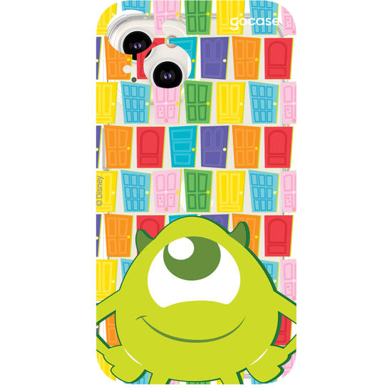 Capinha para celular  Monstros S.A. - Portas e Mike Wazowski
