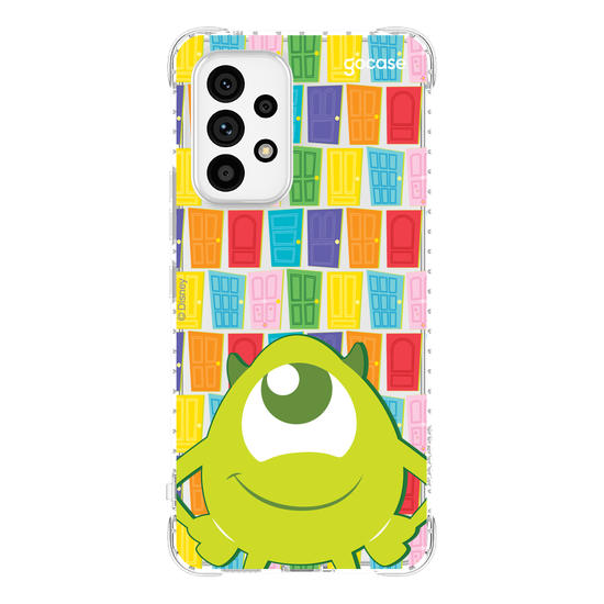 Capinha para celular  Monstros S.A. - Portas e Mike Wazowski