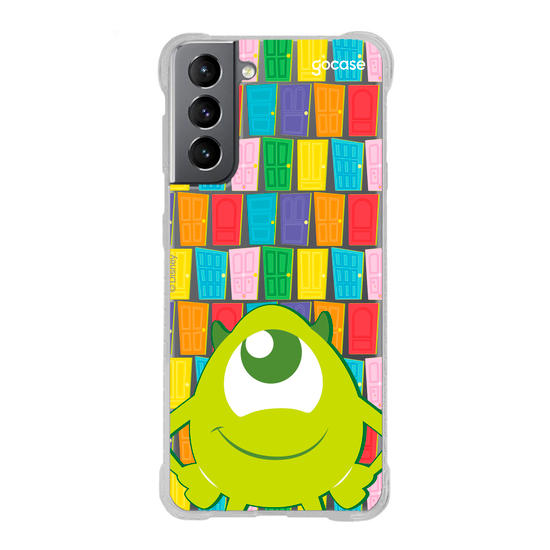 Capinha para celular  Monstros S.A. - Portas e Mike Wazowski