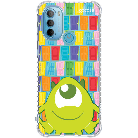 Capinha para celular  Monstros S.A. - Portas e Mike Wazowski
