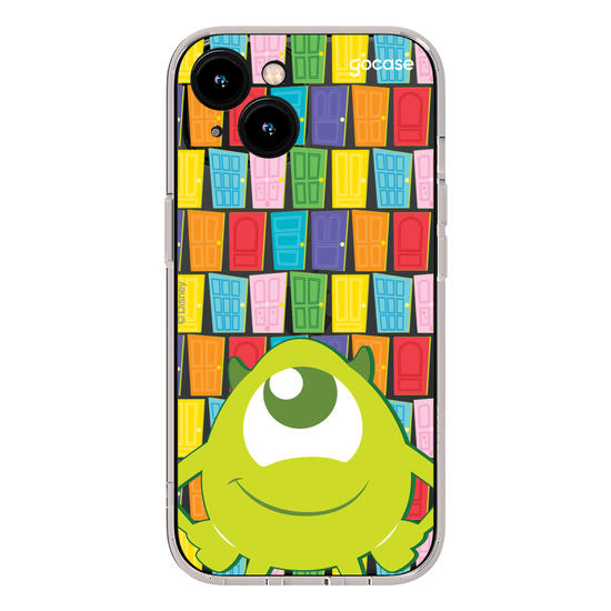 Capinha para celular  Monstros S.A. - Portas e Mike Wazowski