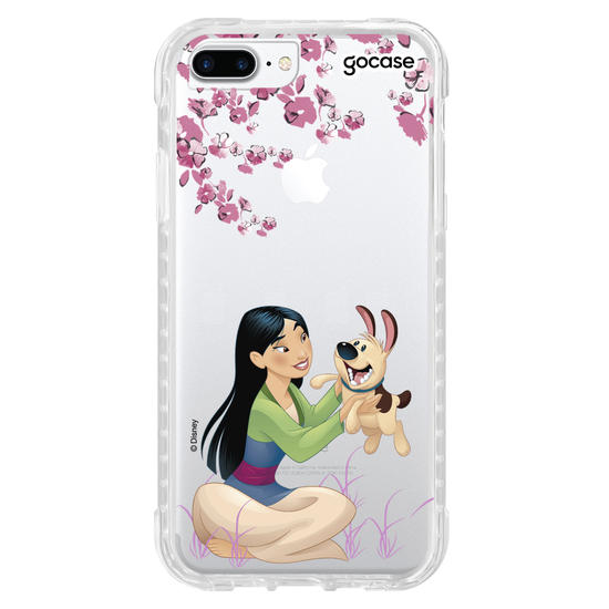 Capinha para celular Disney - Princesas - Mulan Pet