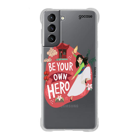 Capinha para celular Disney - Princesas - Seja Sua Própria Heroína