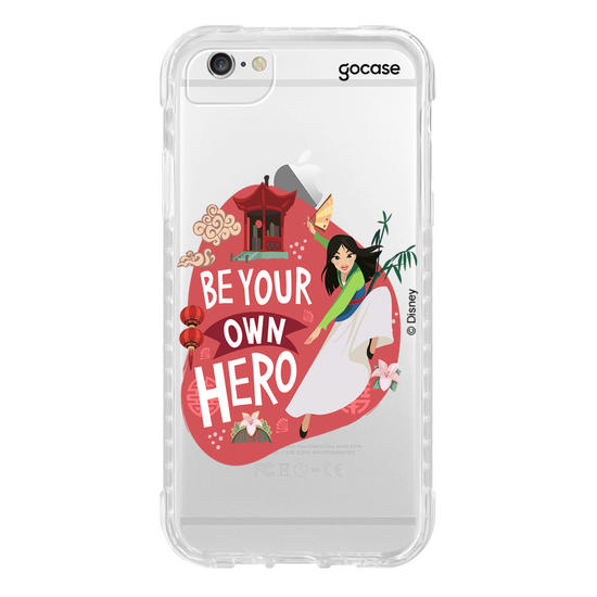 Capinha para celular Disney - Princesas - Seja Sua Própria Heroína