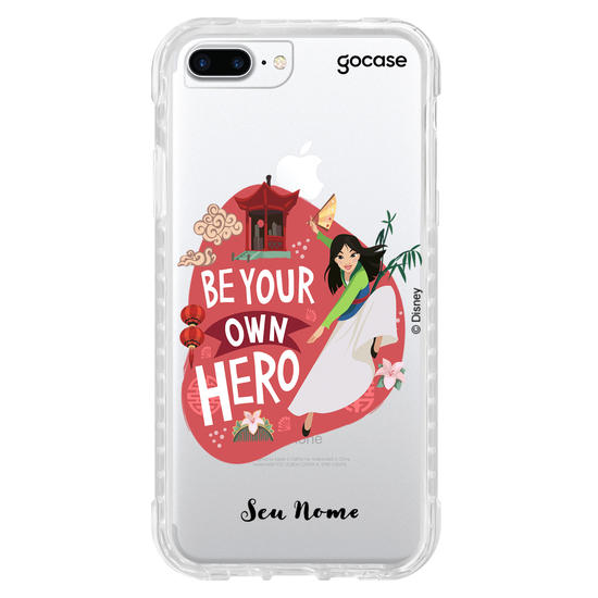 Capinha para celular Disney - Princesas - Seja Sua Própria Heroína