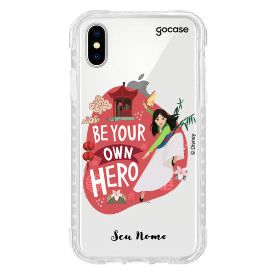 Capinha para celular Disney - Princesas - Seja Sua Própria Heroína