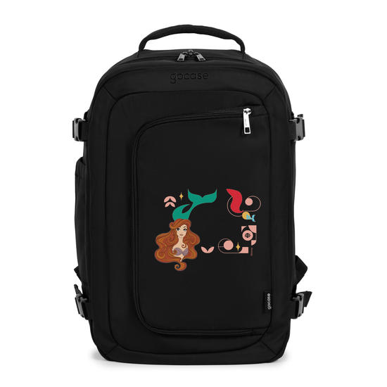 Mochila Voyage -  Princesas - Ariel Inicial Fancy