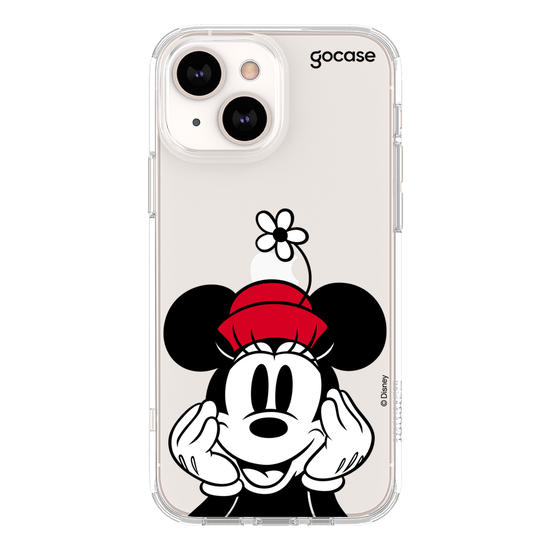 Capinha para celular Mickey & Amigos - Minnie Flor
