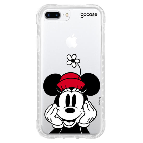 Capinha para celular Mickey & Amigos - Minnie Flor