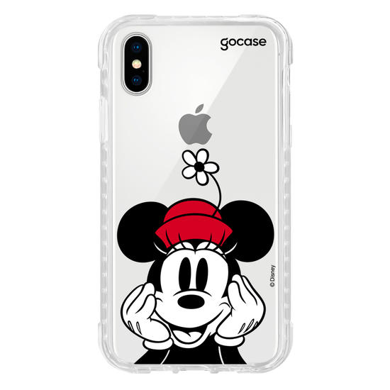 Capinha para celular Mickey & Amigos - Minnie Flor