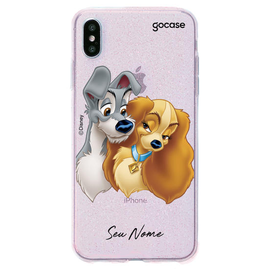 Capinha para celular Disney - A Dama e o Vagabundo