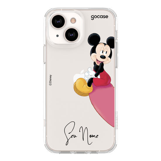 Capinha para celular Mickey & Amigos - BFF Coração Mickey