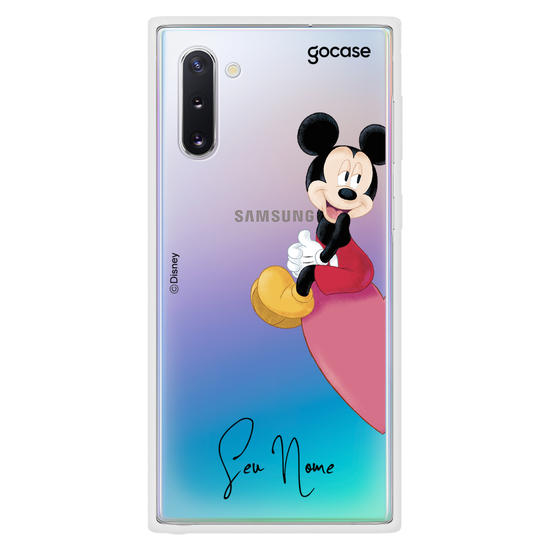 Capinha para celular Disney - BFF Mickey e Minnie Coração - Mickey