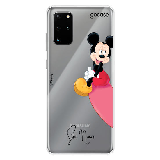 Capinha para celular Disney - BFF Mickey e Minnie Coração - Mickey