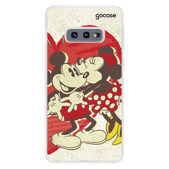Capinha para celular Disney - Mickey e Minnie - Heart