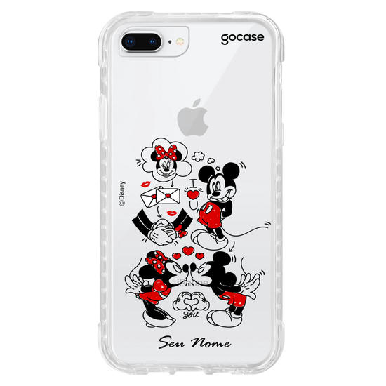 Capinha para celular Mickey & Amigos - Cartas
