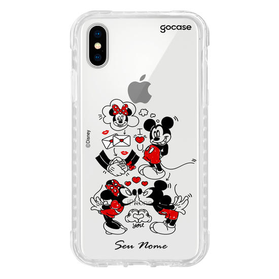 Capinha para celular Mickey & Amigos - Cartas