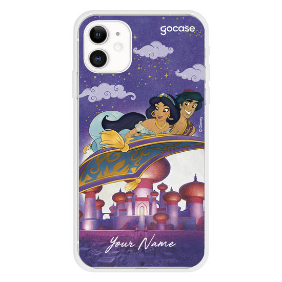 Disney - Jasmine e Aladdin - Num Tapete a Voar Phone Case