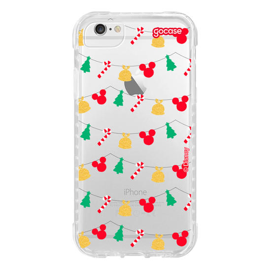 Capinha para celular Mickey & Amigos - Mickey Pingentes Natalinos