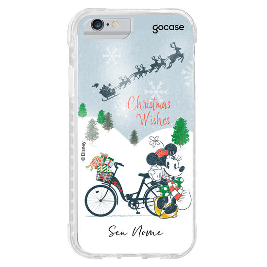 Capinha para celular Mickey & Amigos - Minnie Christmas Wishes