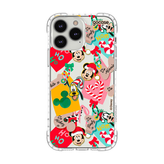 Capinha para celular Mickey & Amigos - Patches Natalinos