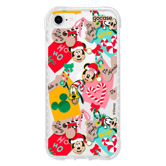 Capinha para celular Mickey & Amigos - Patches Natalinos