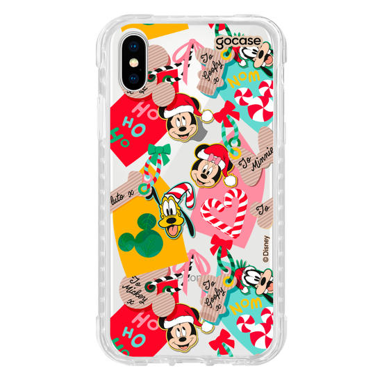 Capinha para celular Mickey & Amigos - Patches Natalinos