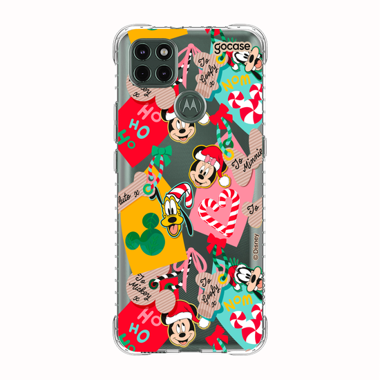 Capinha para celular Mickey & Amigos - Patches Natalinos
