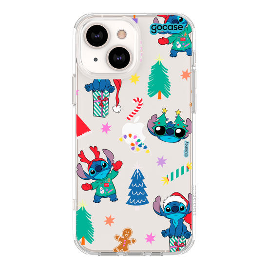 Capinha para celular Lilo & Stitch - Stitch Christmas Patches