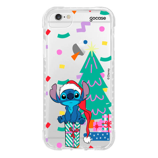 Capinha para celular Lilo & Stitch - Happy Christmas Stitch
