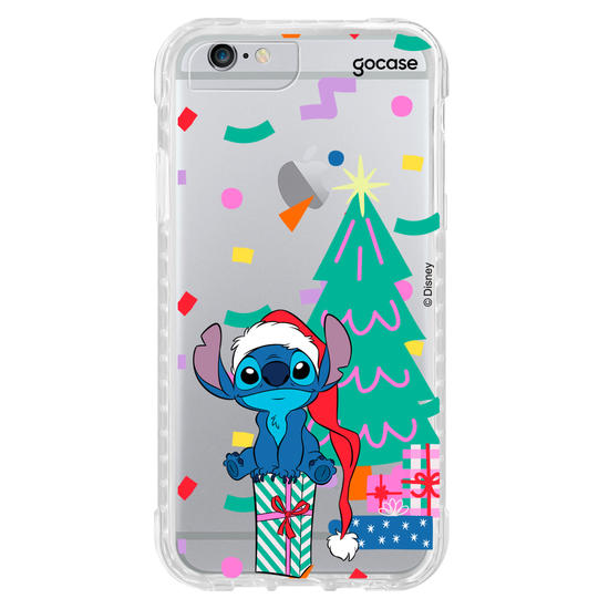 Capinha para celular Lilo & Stitch - Happy Christmas Stitch
