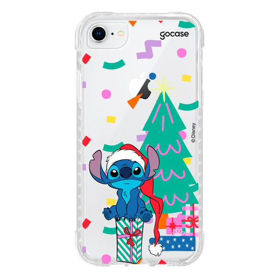Capinha para celular Lilo & Stitch - Happy Christmas Stitch