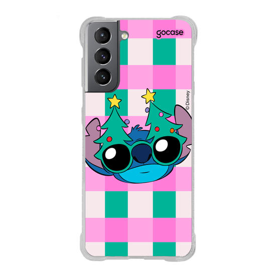 Capinha para celular Lilo & Stitch - Christmas Glasses