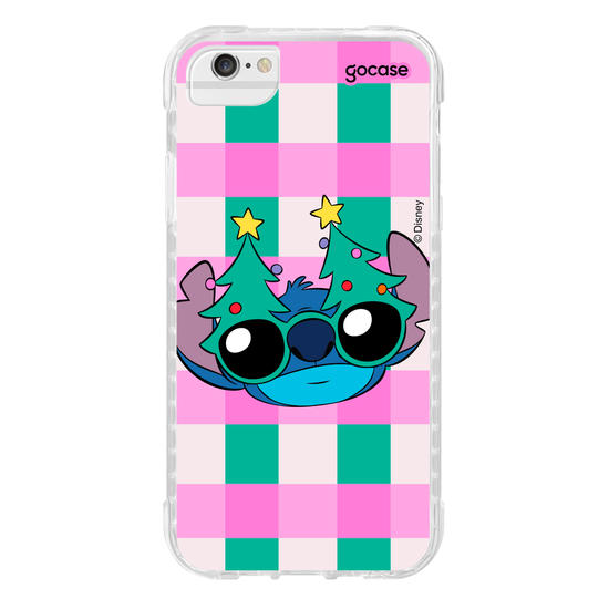Capinha para celular Lilo & Stitch - Christmas Glasses