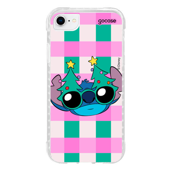 Capinha para celular Lilo & Stitch - Christmas Glasses